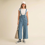 Stylish denim jumpsuit