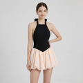 Vestido sexy con escote halter