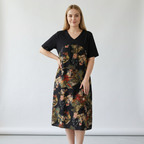 Vestido estampado a la moda
