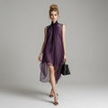 Elegante vestido sin mangas