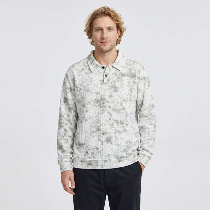 Sudadera jacquard para hombre