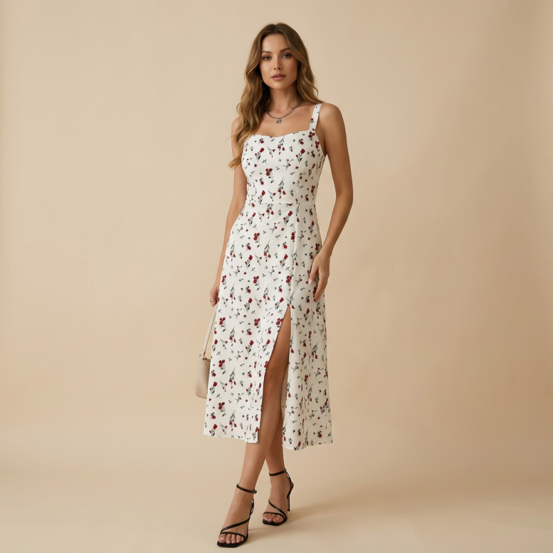 vestido lencero de estilo francés