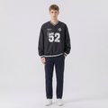 Sudadera americana con cuello en V