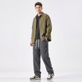 Pantalones cargo de pierna ancha