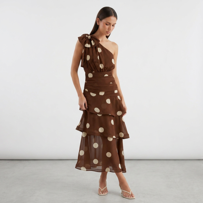 Elegante vestido de pastel