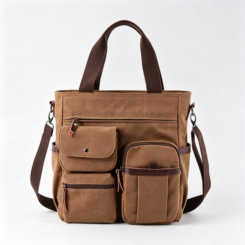Bolso de lona informal para hombre