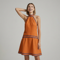 vestido sin mangas
