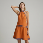 vestido sin mangas