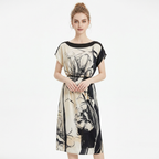vestido pintado con tinta