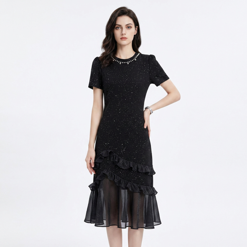 vestido francés de lentejuelas