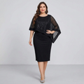 Elegante vestido de lentejuelas