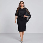 Elegante vestido de lentejuelas