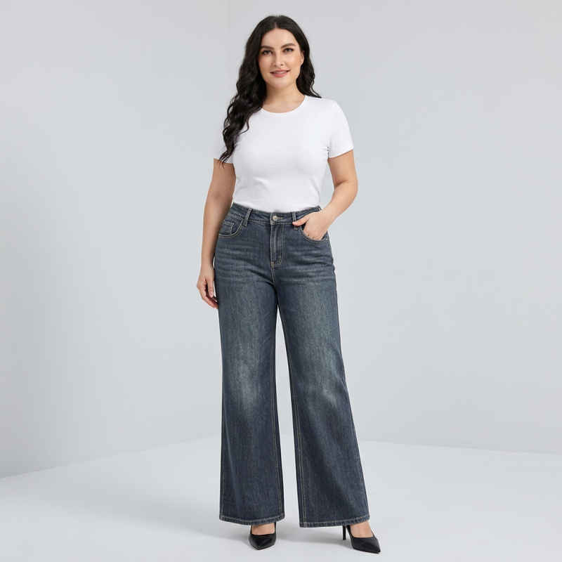 pantalones vaqueros acampanados