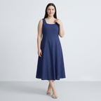 Vestido chaleco de corte sastre a la moda