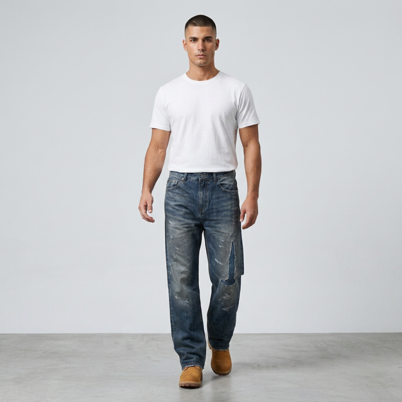 Pantalones vaqueros de moda para hombre