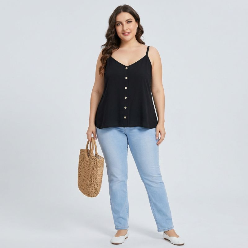 Camisola con escote en V muy chula