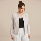 Chaqueta de traje informal de corte holgado