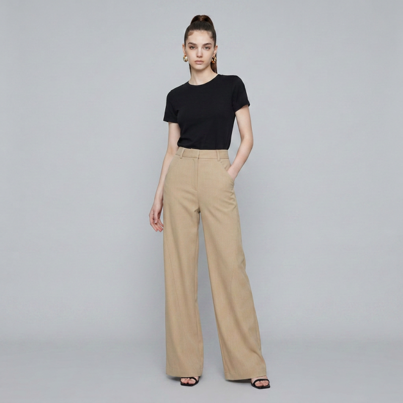 Pantalones rectos informales