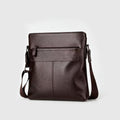 Bolso bandolera de piel para hombre