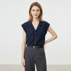 Camisas de cuello a la moda