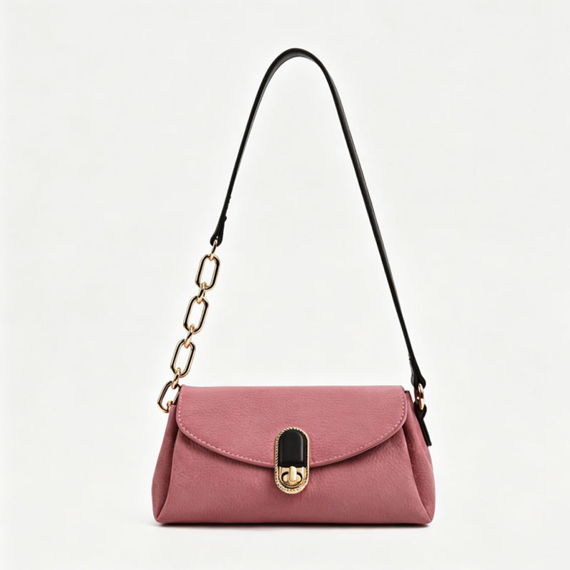 Bolso de hombro con cadena
