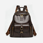 Mochila informal de piel suave