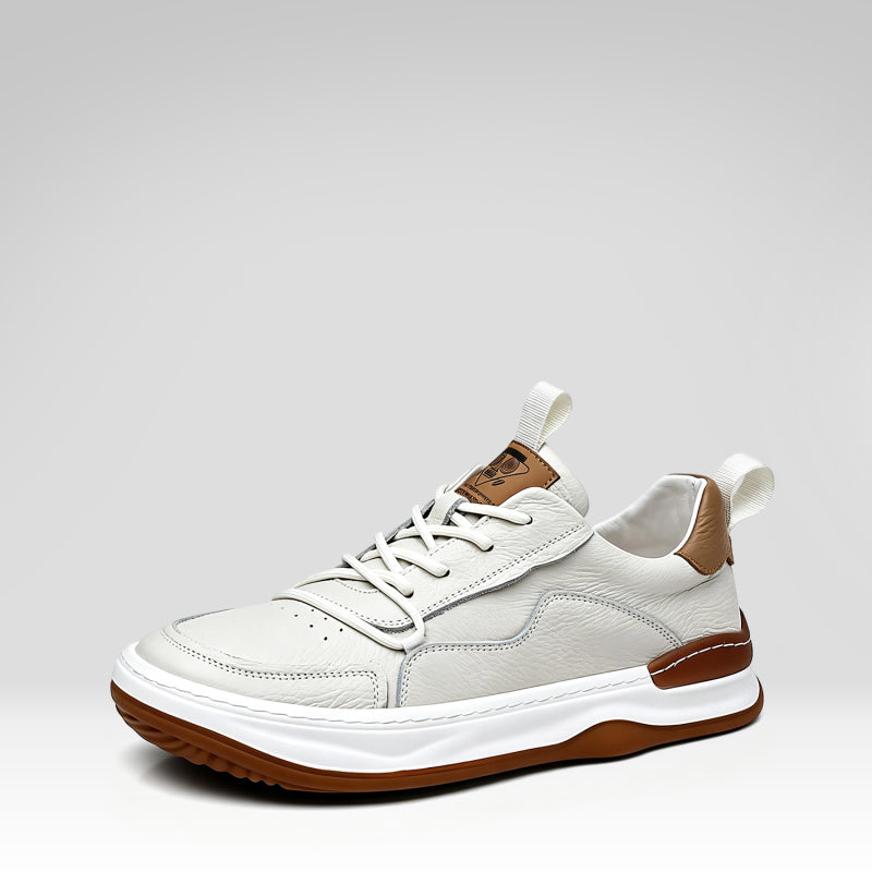 Zapatos de plataforma de cuero para hombre