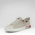 Printed canvas shoes