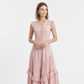 Vestido con volantes