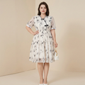 Vestido floral a la moda