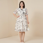 Vestido floral a la moda