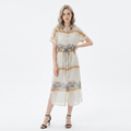 Elegante vestido camisero