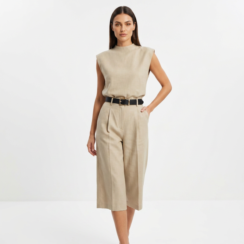 Traje sencillo y elegante