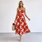 Vestido estampado a la moda