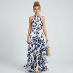 Vestido de tirantes estilo resort