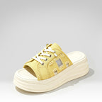 Zapatillas de lona con plataforma