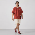 Camiseta con letras a la moda