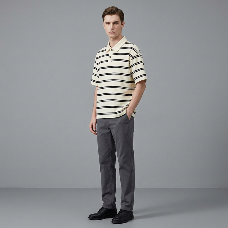 Polo de moda a rayas