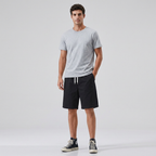 Pantalones casuales de cinco puntos para hombre