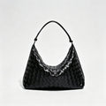 Bolso de hombro tejido