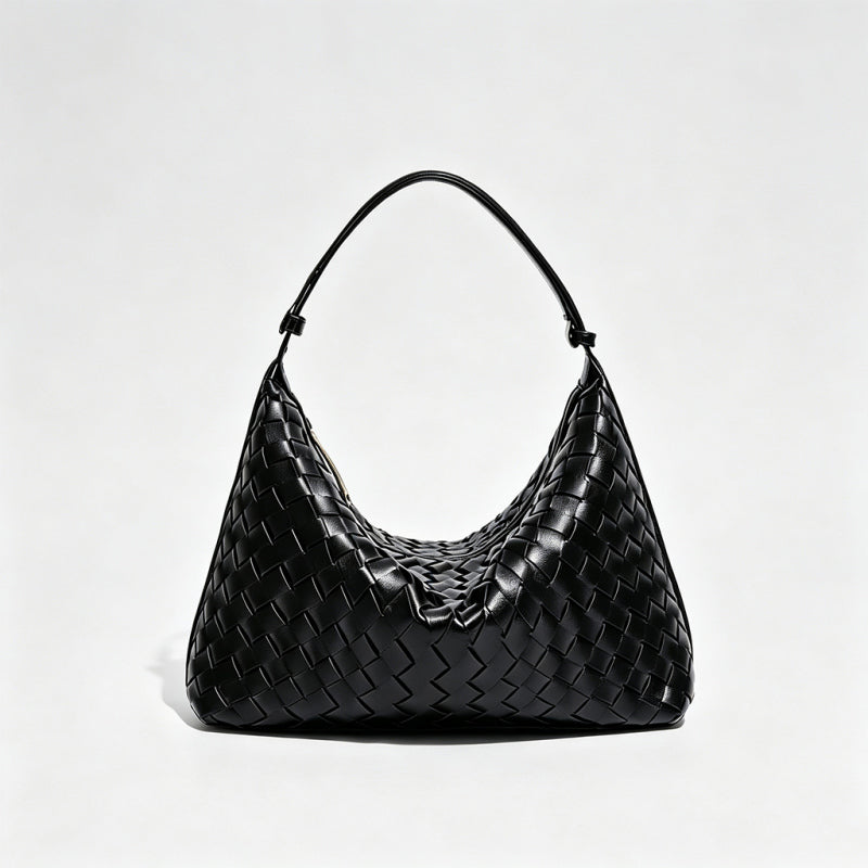 Bolso de hombro tejido