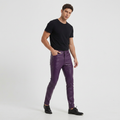 Pantalones de cuero de moto a la moda