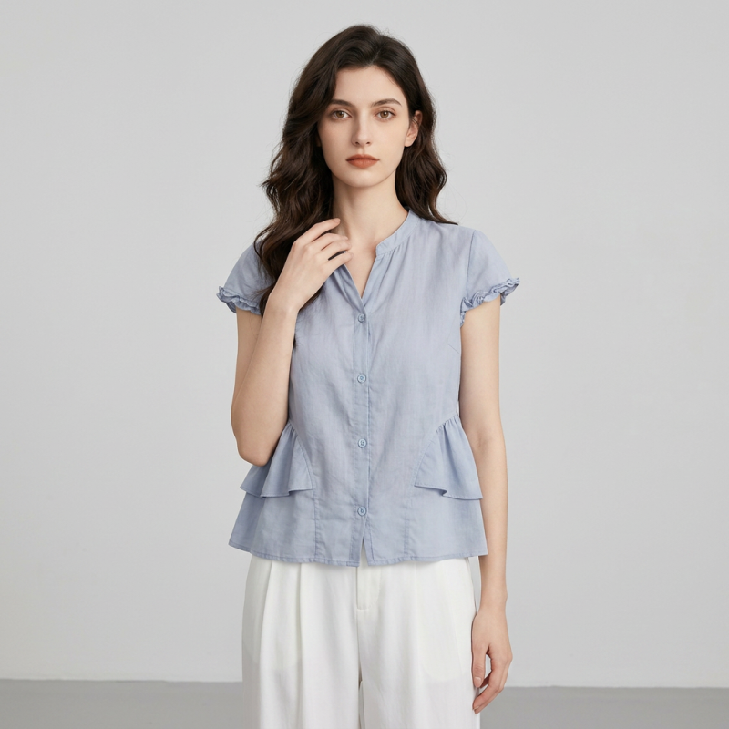 Camisa holgada blanqueadora