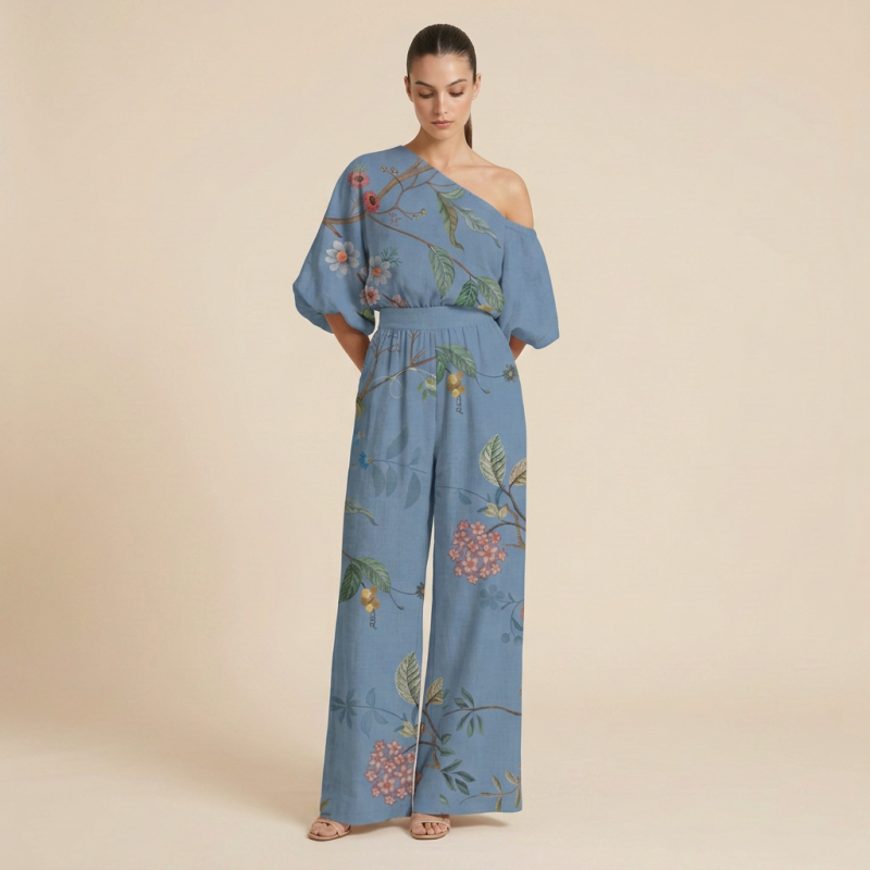 Traje informal estampado