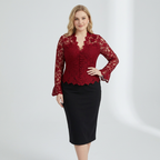 Top elegante ajustado