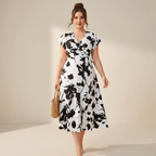 Elegante vestido que realza la cintura
