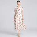 vestido de rosas