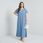 Vestido holgado de talla grande