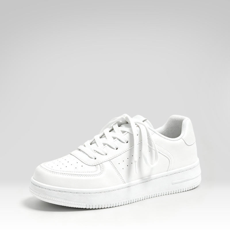 Zapatillas blancas versátiles para mujer