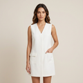 Vestido sencillo tipo chaleco